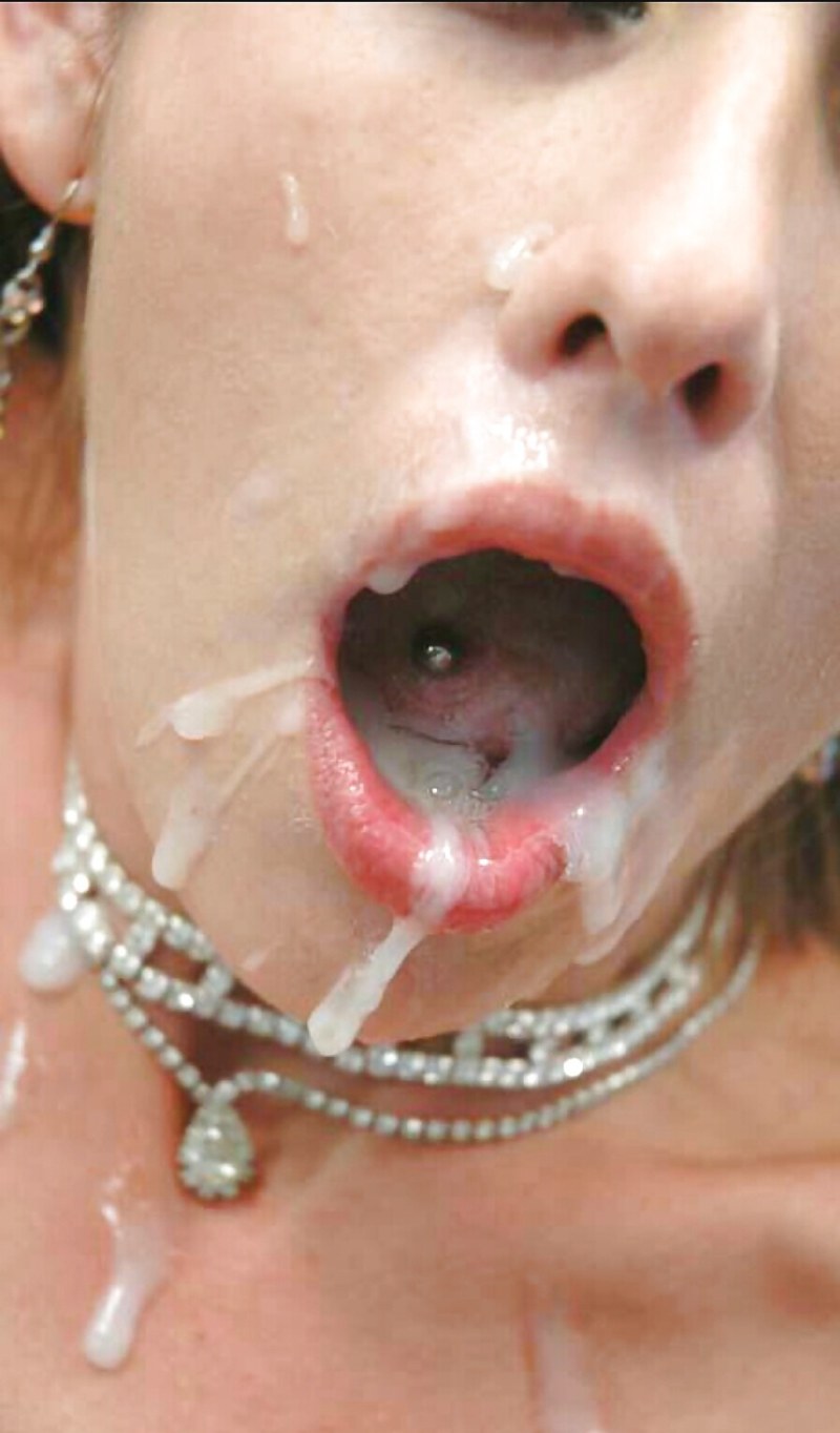Beautiful girls cum in mouth