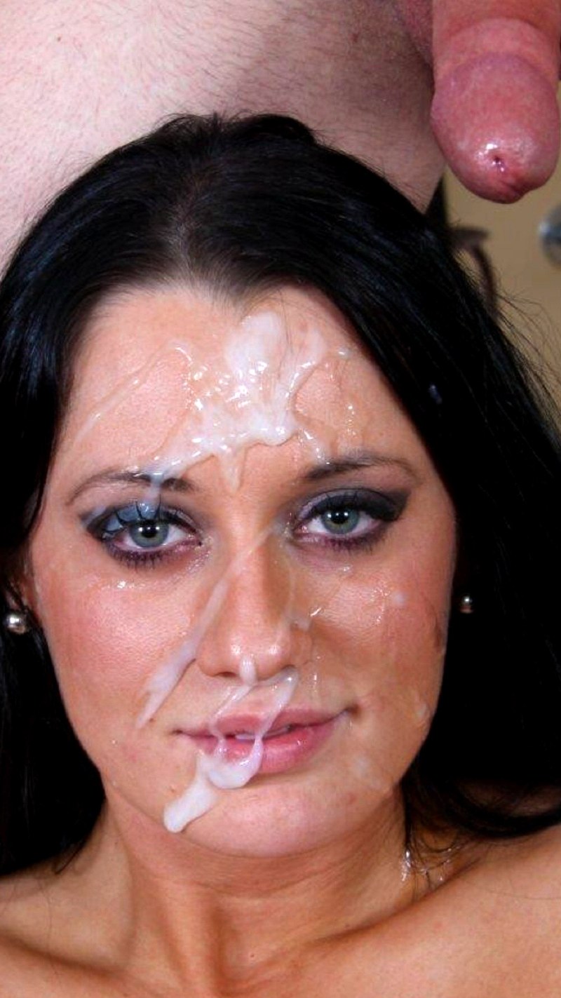 Cumshot for painted face