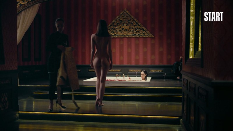 Jimena Brilli naked in the cinema