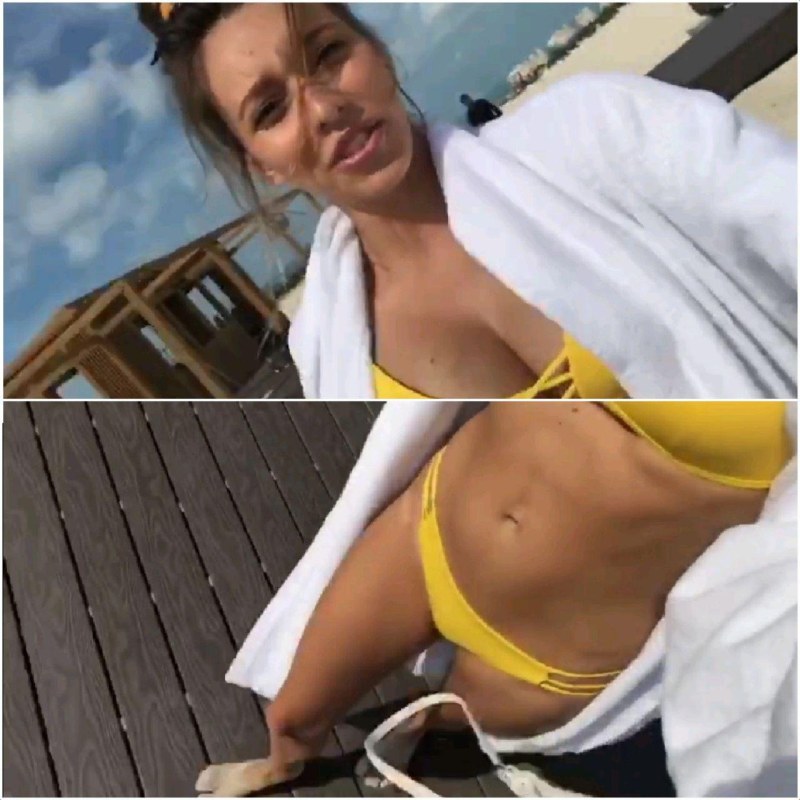 Tanya Kotova in a swimsuit