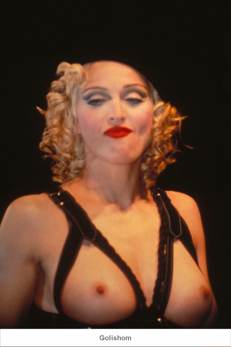 Madonna's naked dress