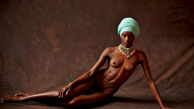 Beautiful naked black women