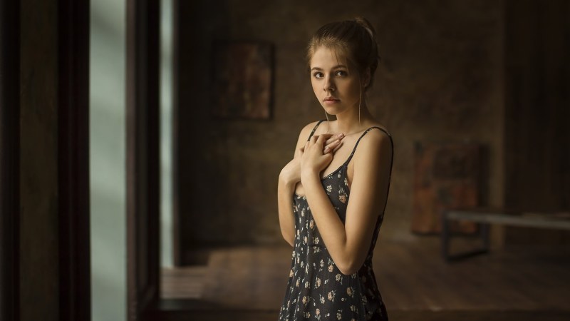 Vyacheslav Shcherbakov, model Kate Kostyanetskaya