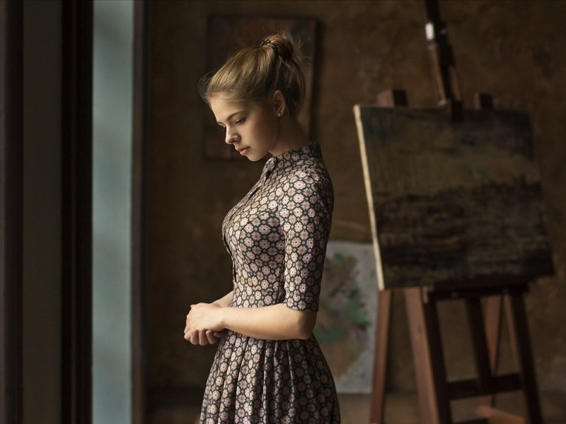 Vyacheslav Shcherbakov, model Kate Kostyanetskaya