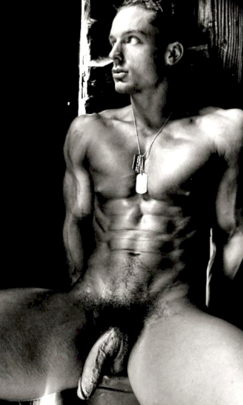 A guy on a dark background