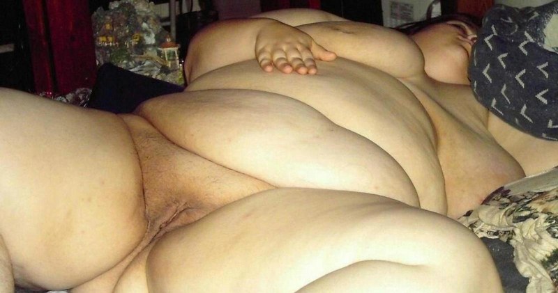 Sleeping naked bbw