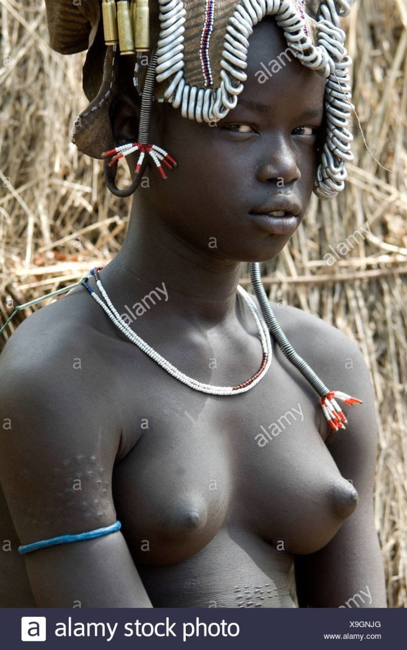 Nuba's tribe naked