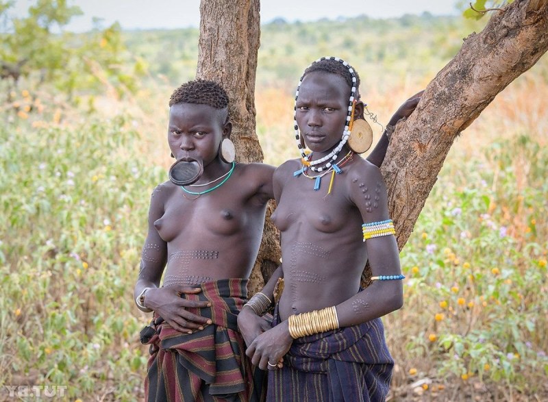 Naked wild black women