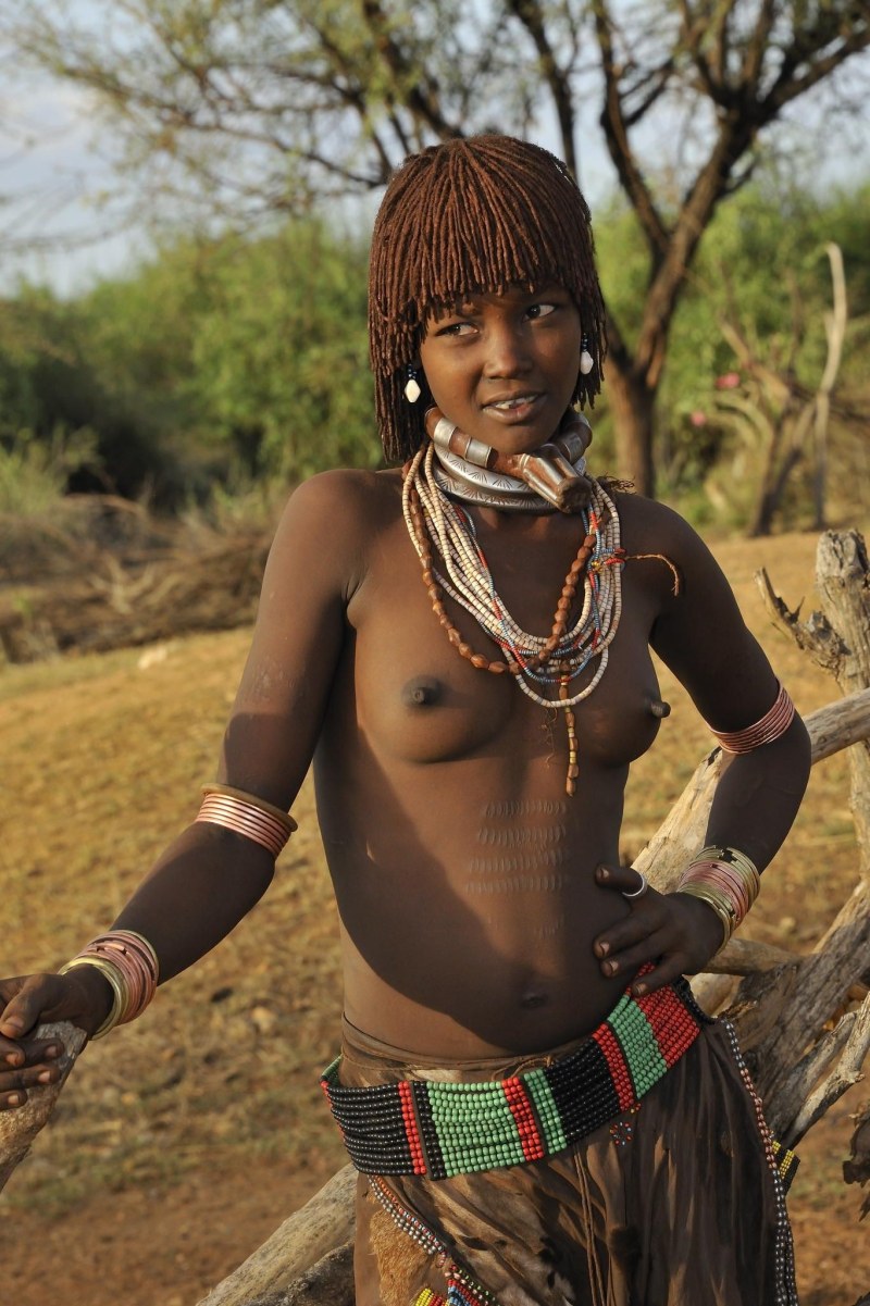 Namibia. The Khimba Broke is naked