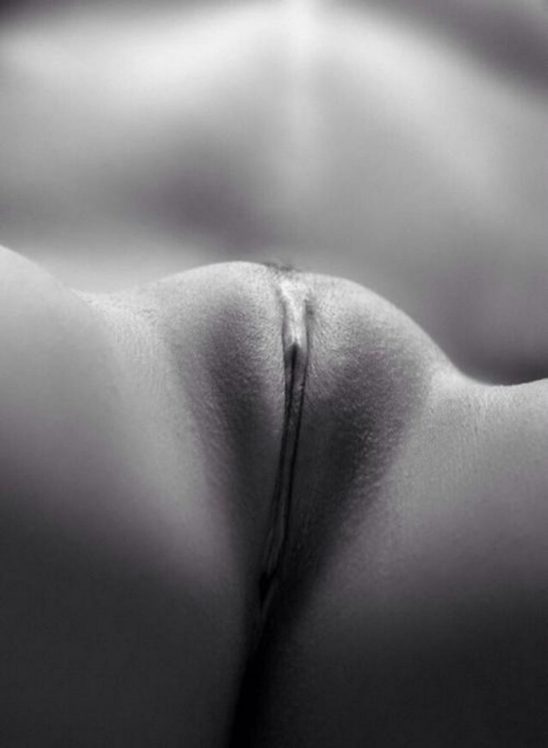 Feminine pubis close -up