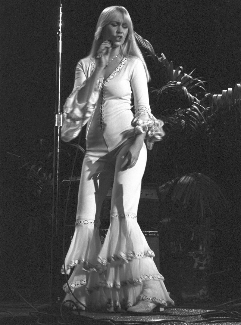ABBA Agneta in bikini