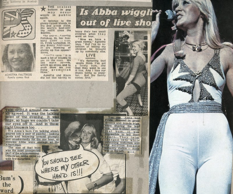 Abba Agnetta Group Naked