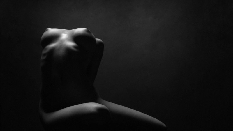 Black Ebony Model Tits