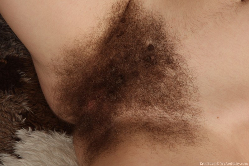 The most hairy female pubis