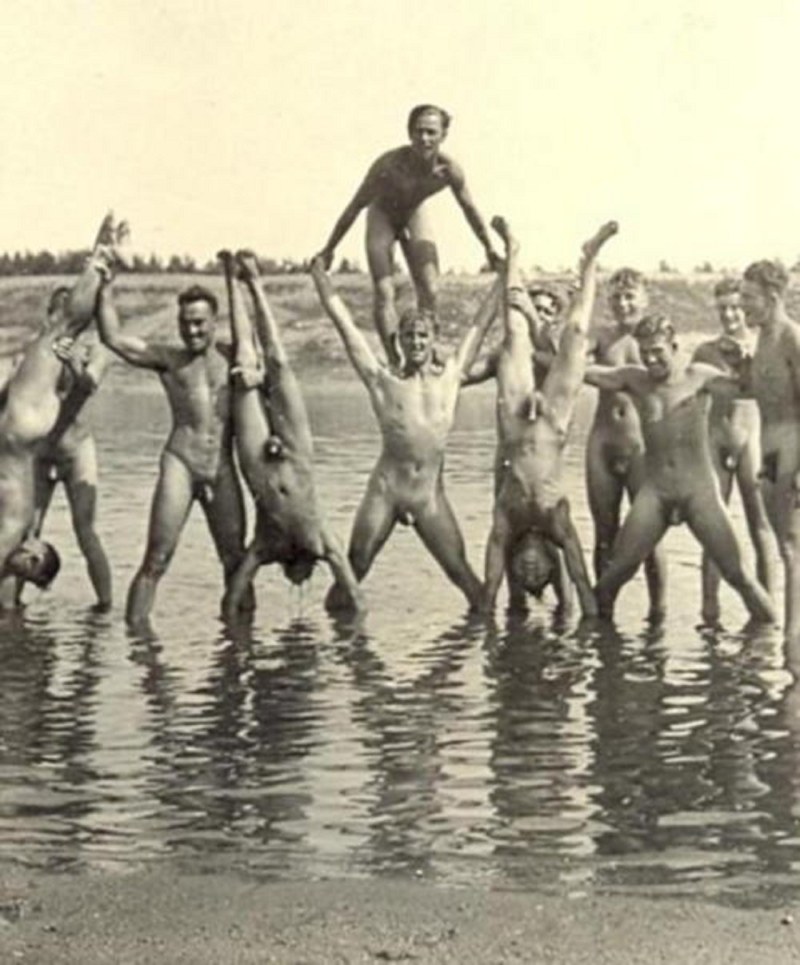 Naked men in Germany