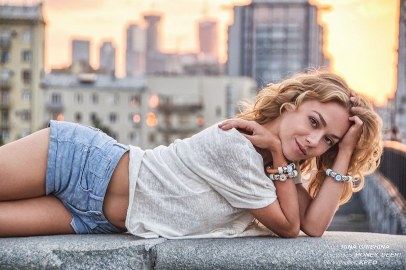 Rina Grishina photo shoot