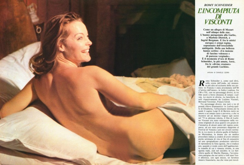 Actress Romy Schneider Nude