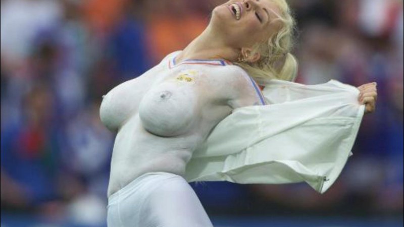 Erotic moments in women's sports