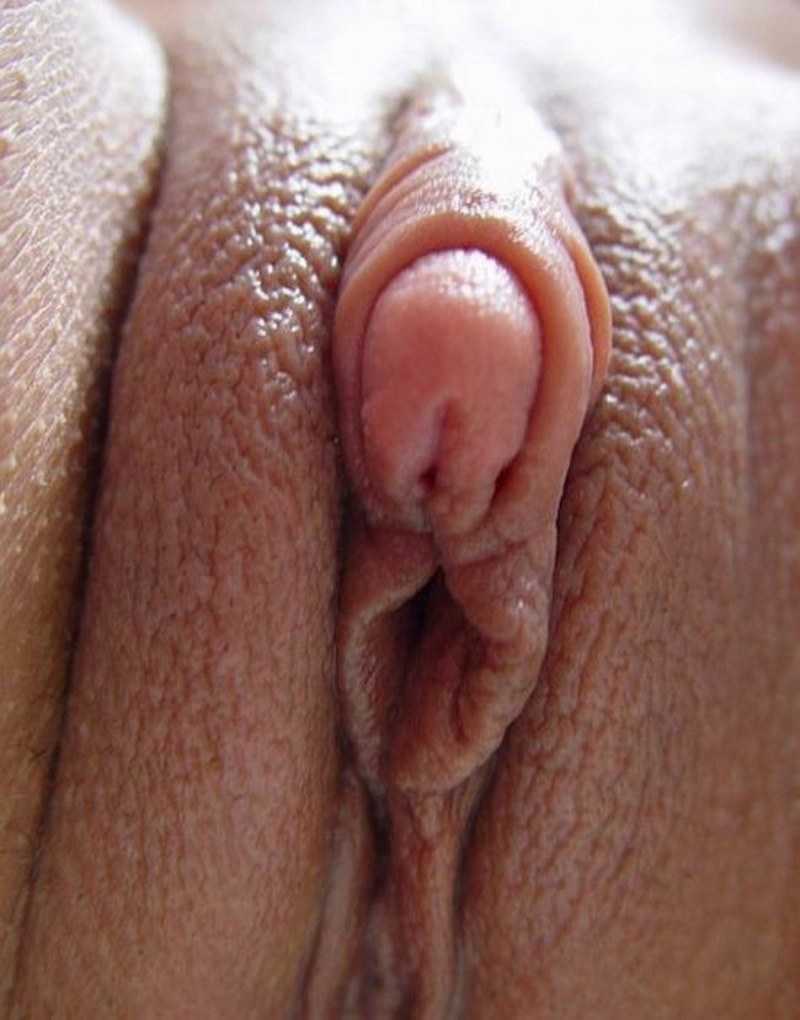 Beautiful vagina with a large clitoris