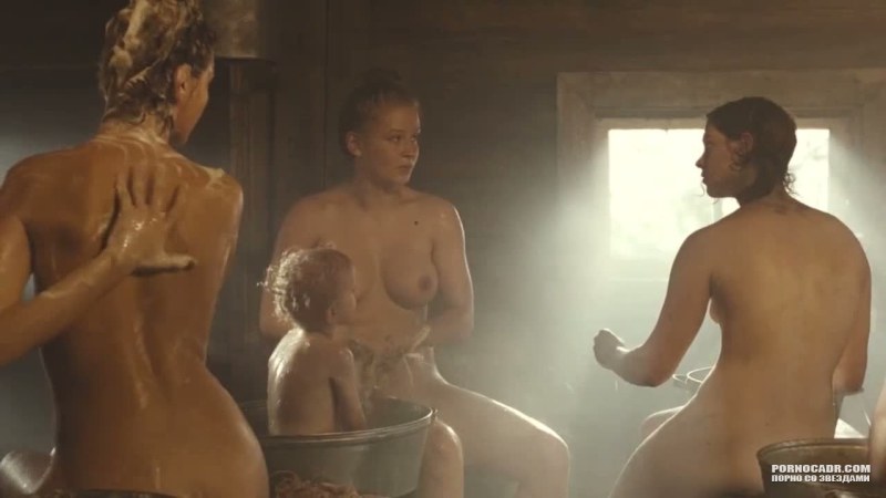 Julia Peresild Scene in the bathhouse