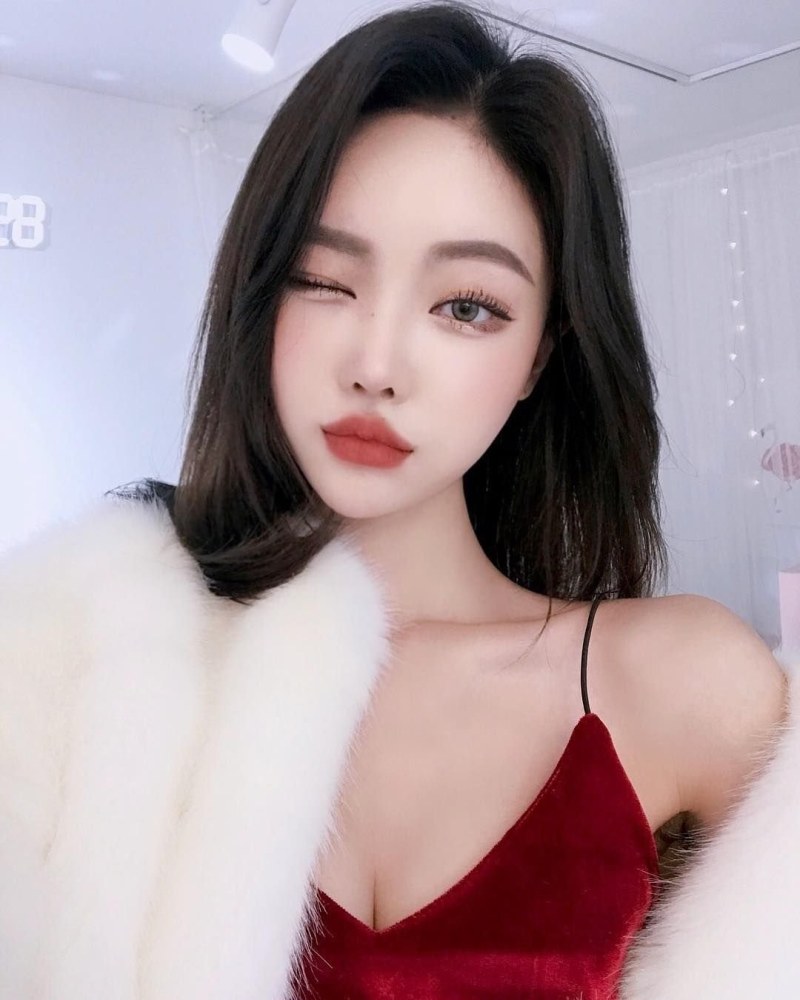 Korean models of the girl Park da Hyun