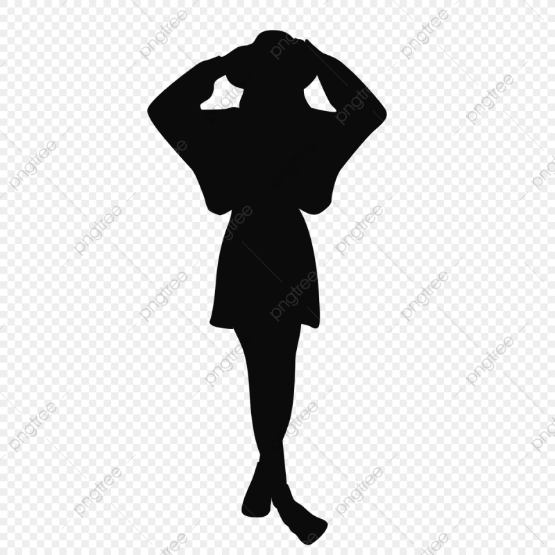 A murdered person silhouette