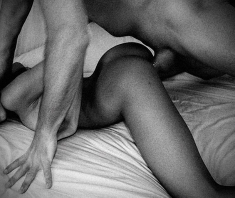 Erotic poses man from above