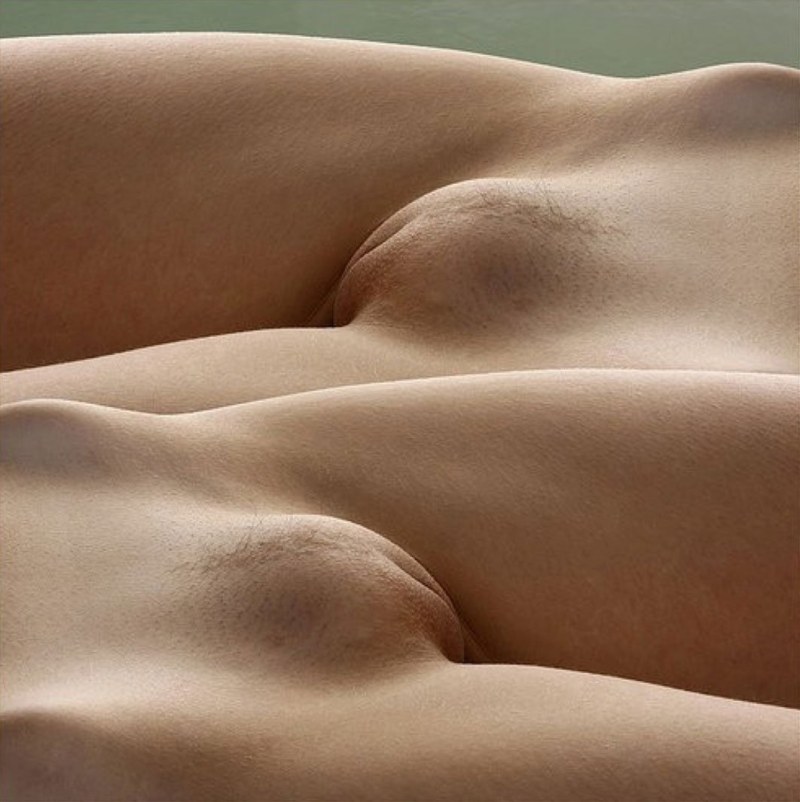 Girls with convex pubis