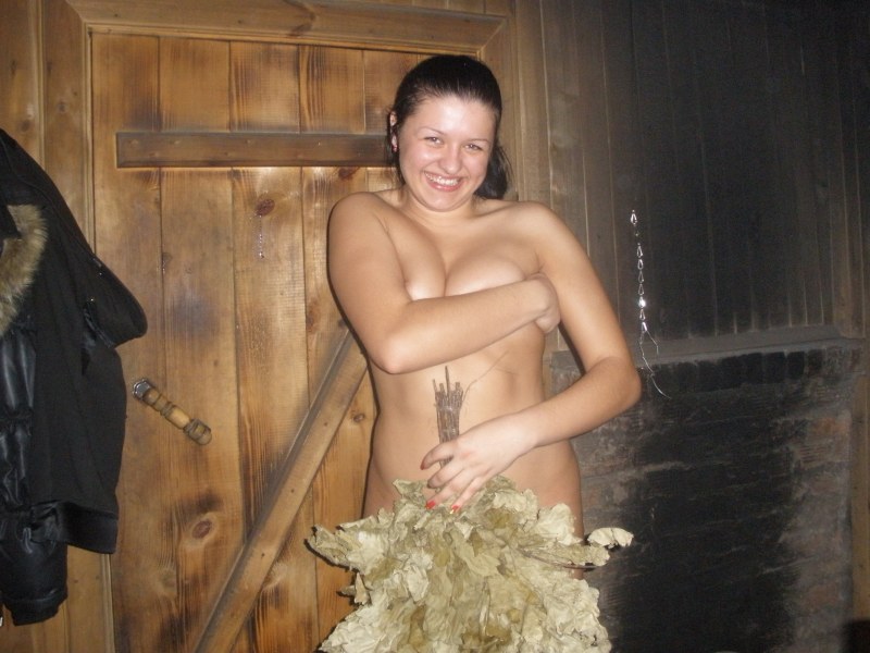 Masturbation in a village bath