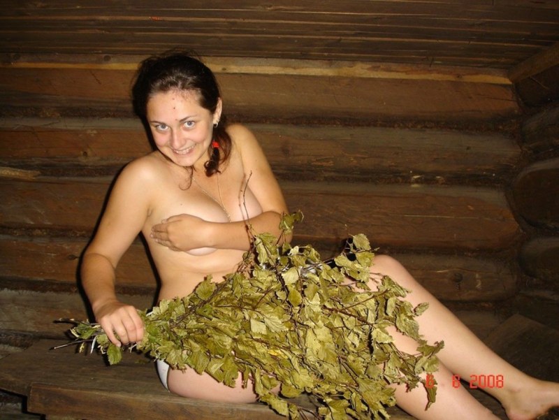 Naked women in a village bath