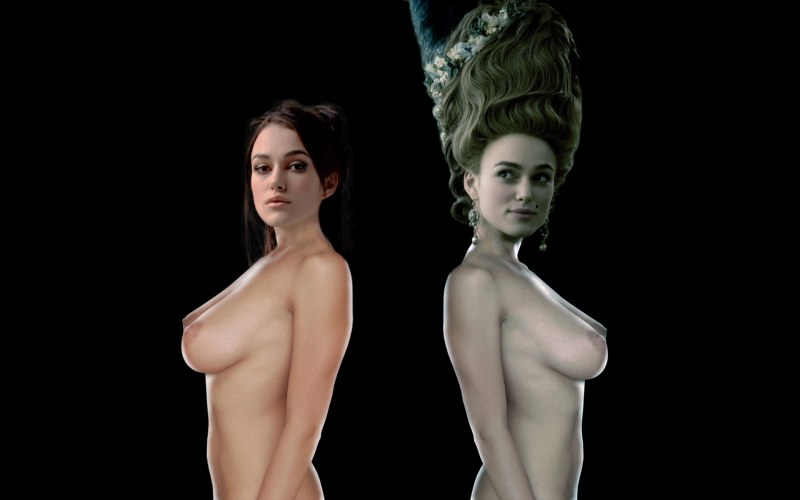 Naked actress Kira Knightley
