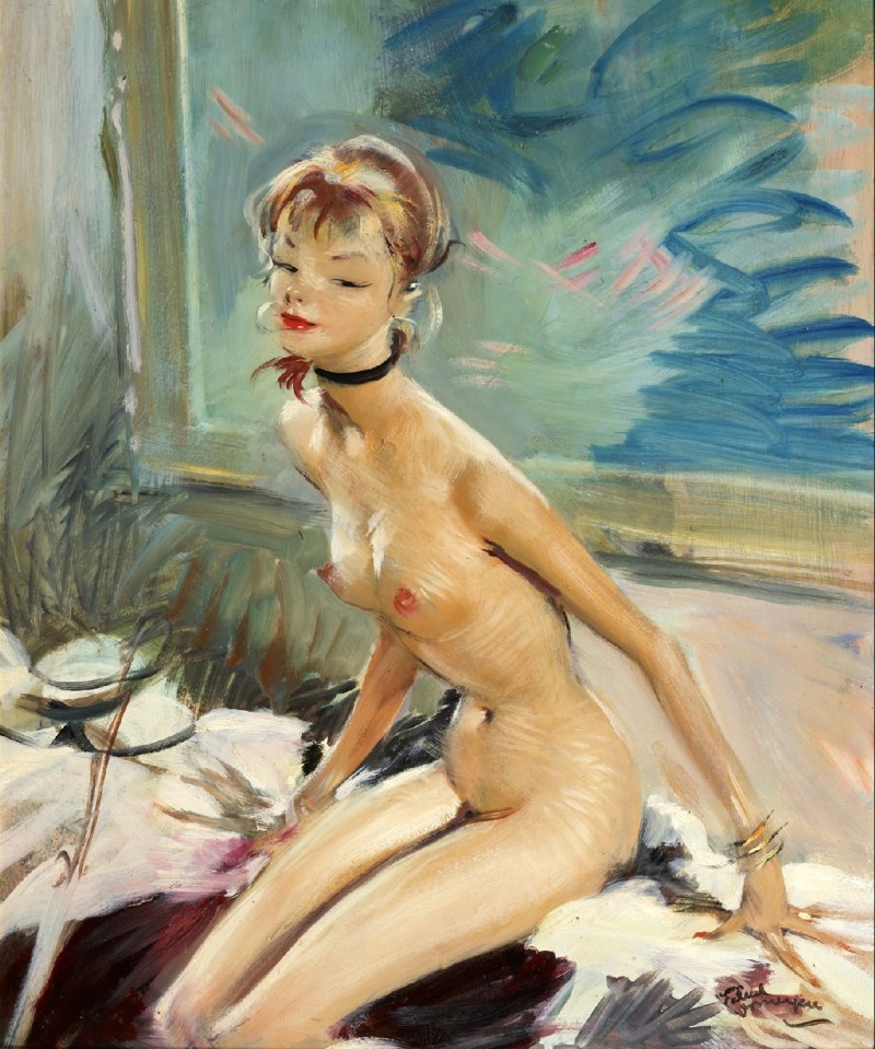 Italian painting nude