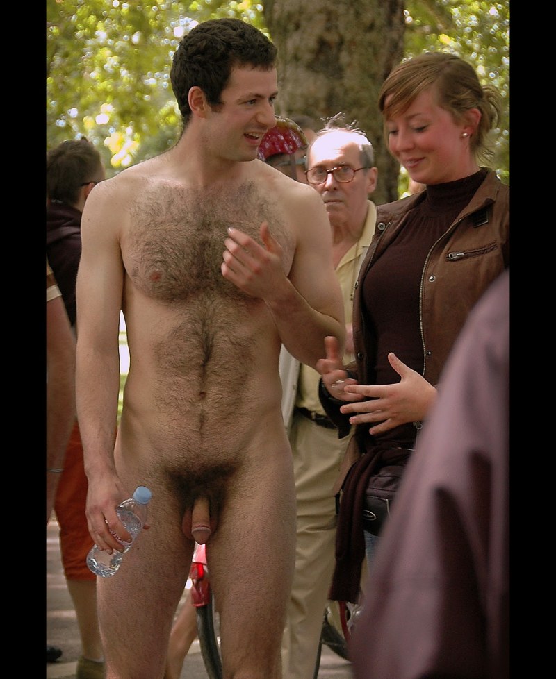 Random erection in public