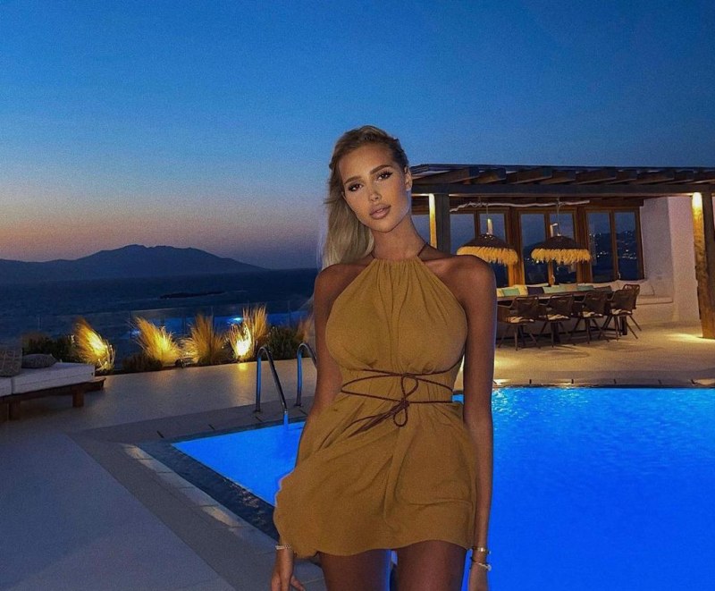 Sasha Doni in a swimsuit