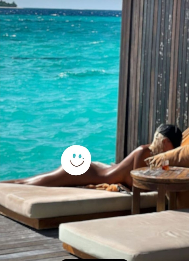 Sasha Doni in the Maldives