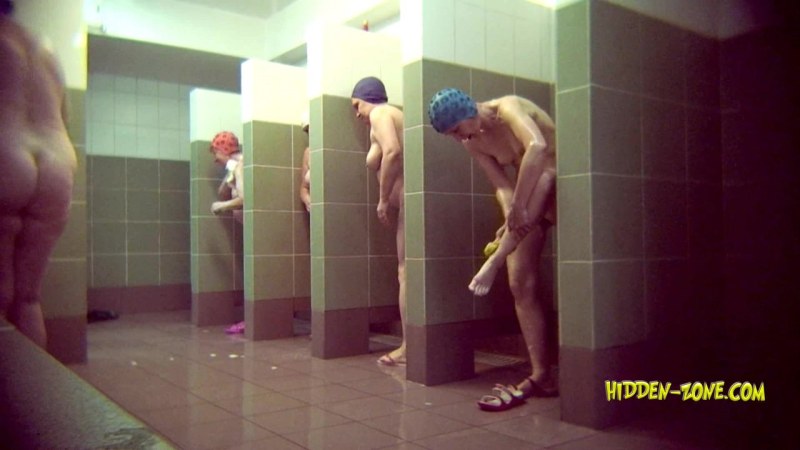 Women in the bath hidden camera