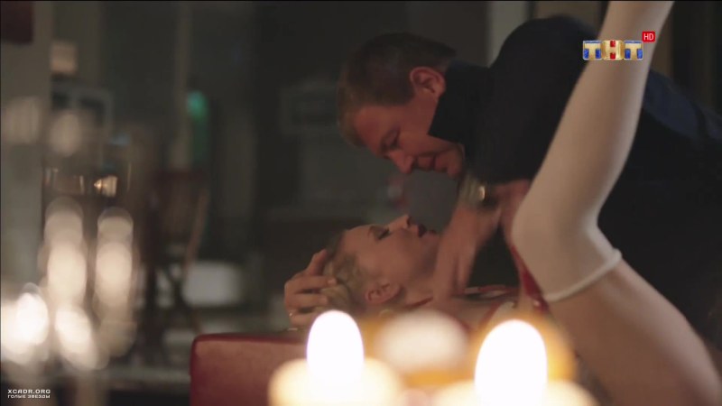 Olga Medynich naked in the cinema