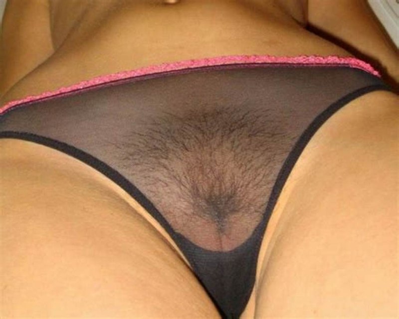 Hairy panties in panties