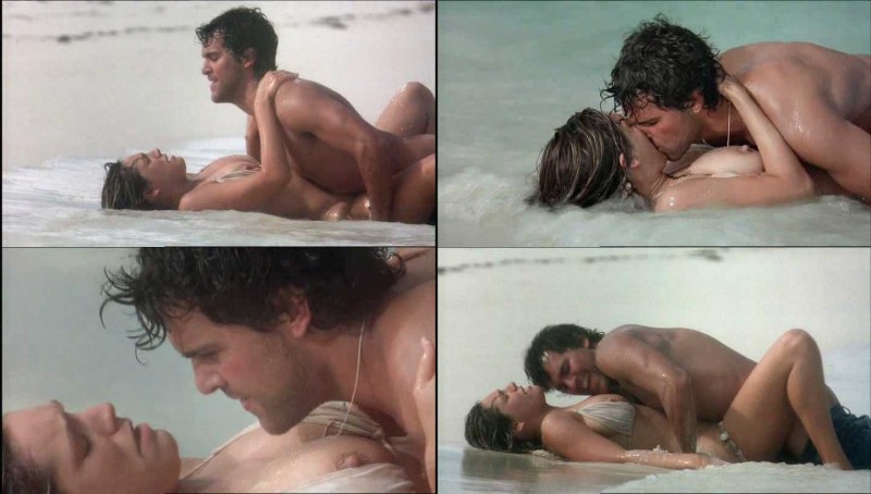 Kelly Brook three on the island naked