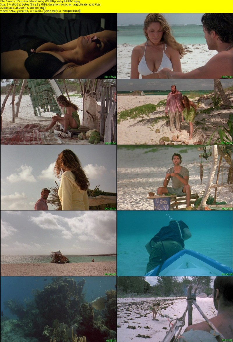 Kelly Brook Island in three photos