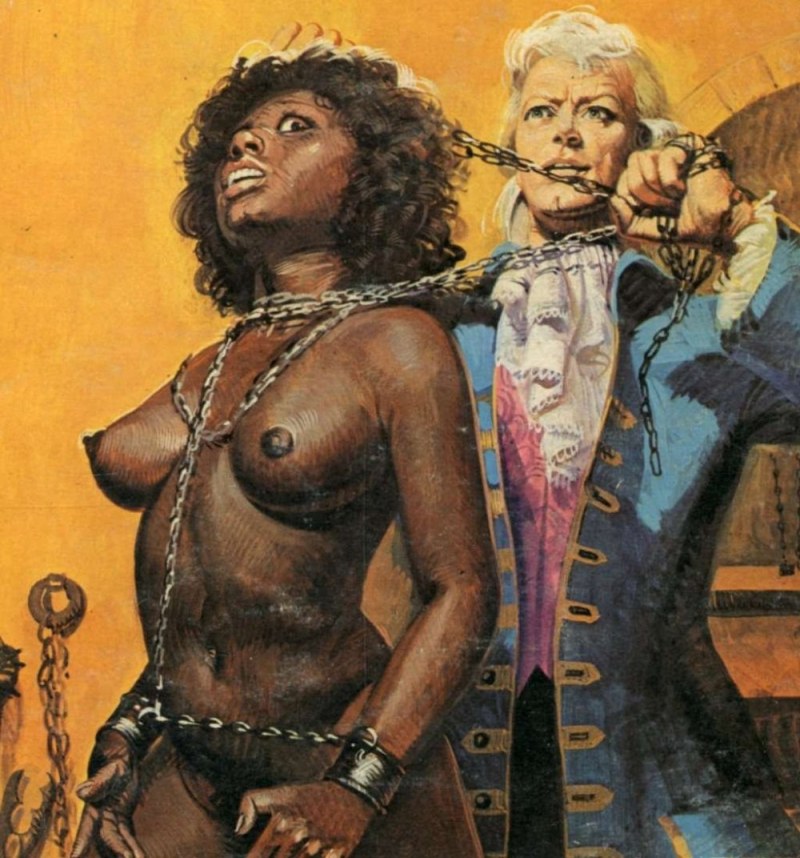 Naked slaves in mines