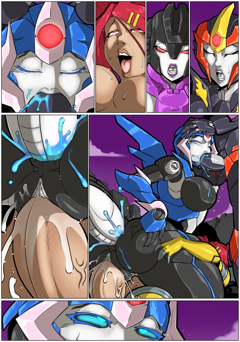 Transformers Prime Arsi and Arachnid Lesbian