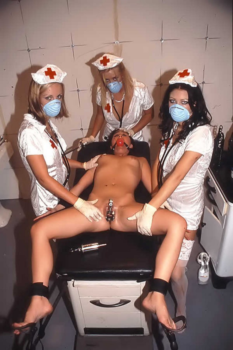 Lesbian in medical masks