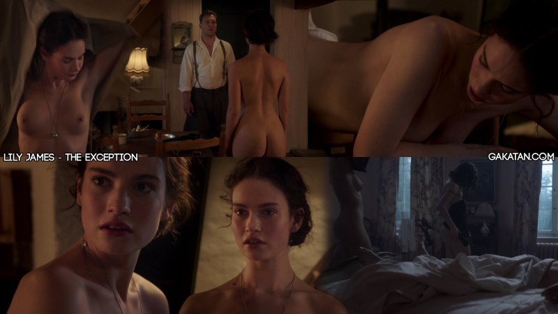 Actress Lily James Naked