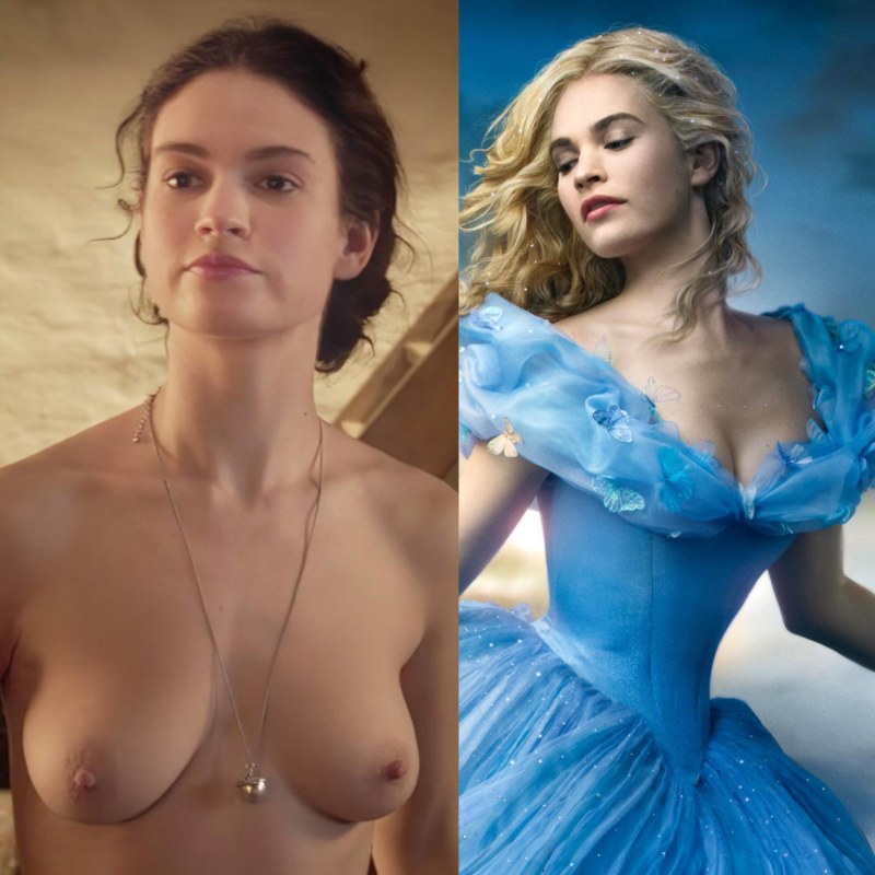 Lily James Playboy