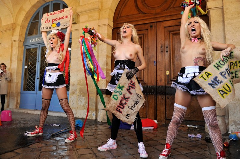 Femen Anastasia Grishai