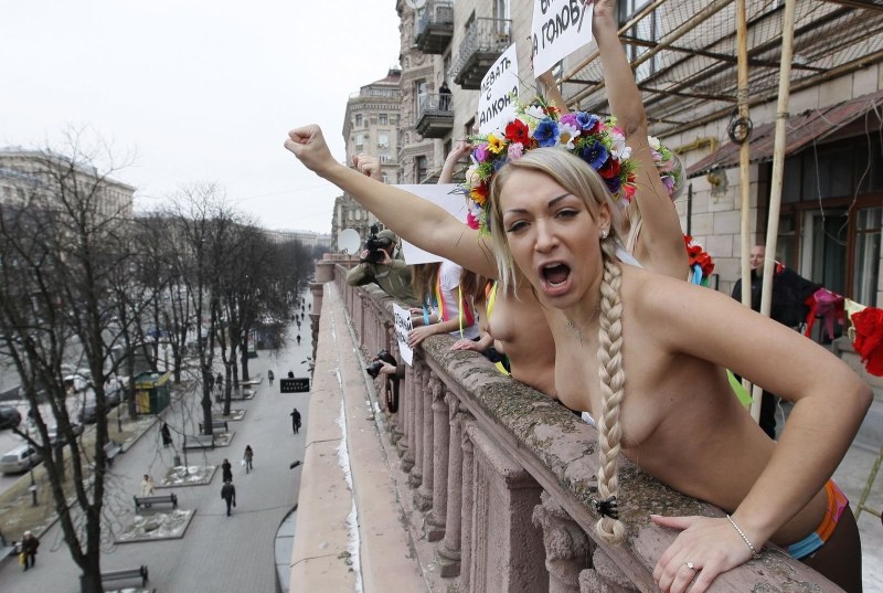 Femen activists Ukraine