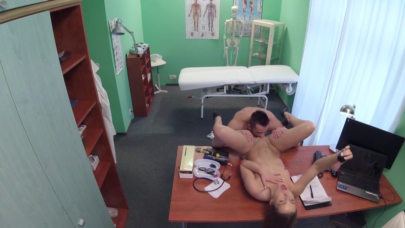 Real naked in the hospital