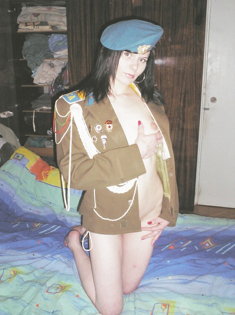 Naked women military personnel