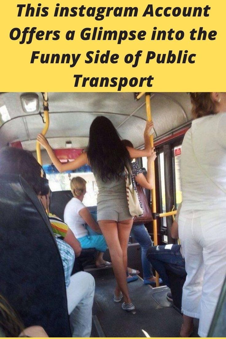 Decollete in public transport